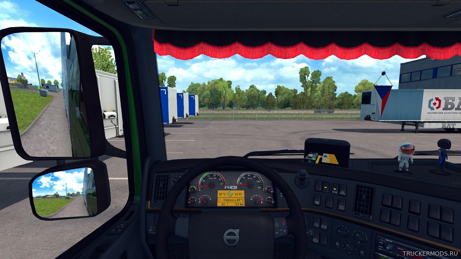 Volvo FH12 + Тандем для ETS2 v1.33.X