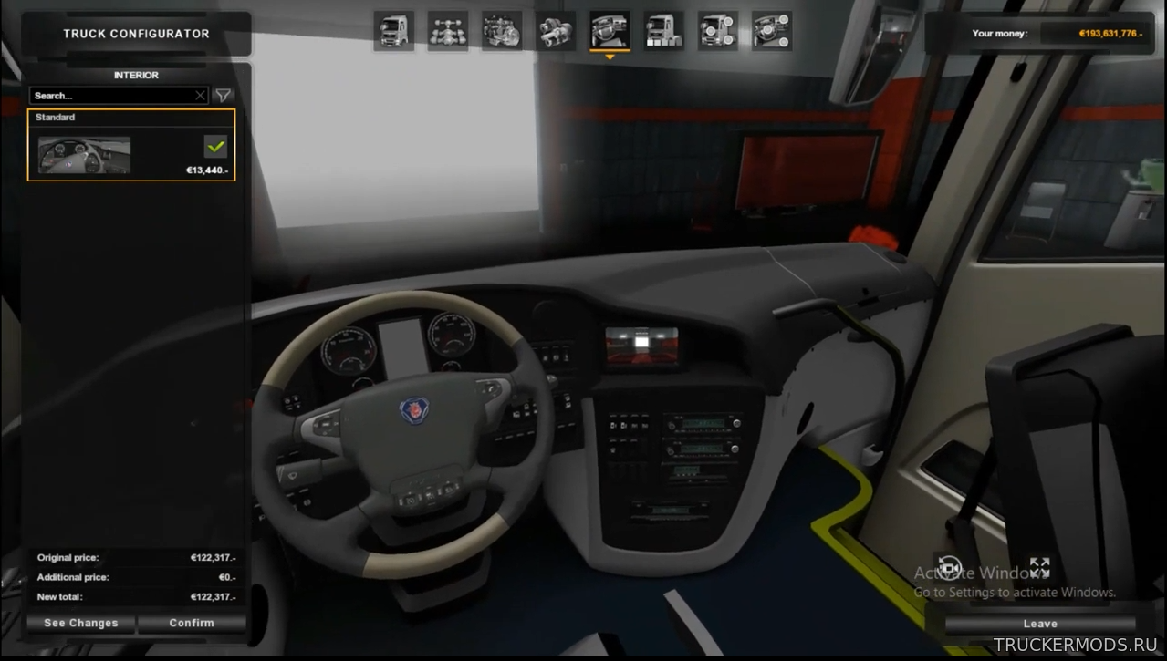 Автобус Scania 2019 для ETS2 v1.32-1.33.x
