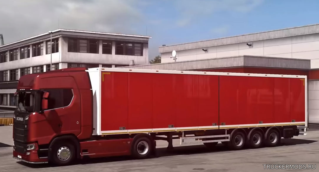 Графический мод CLM и Redux для ETS2 v1.33.x