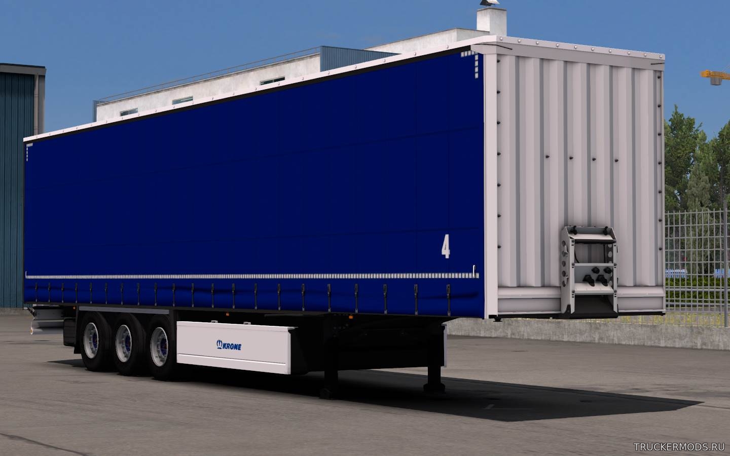 MAN TGX E5 + Krone Profiliner для ETS2 v1.33.x