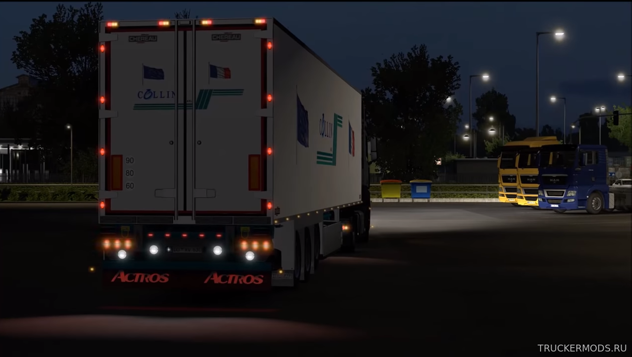 Прицеп Chereau с тюнингом для ETS2 v1.33.x