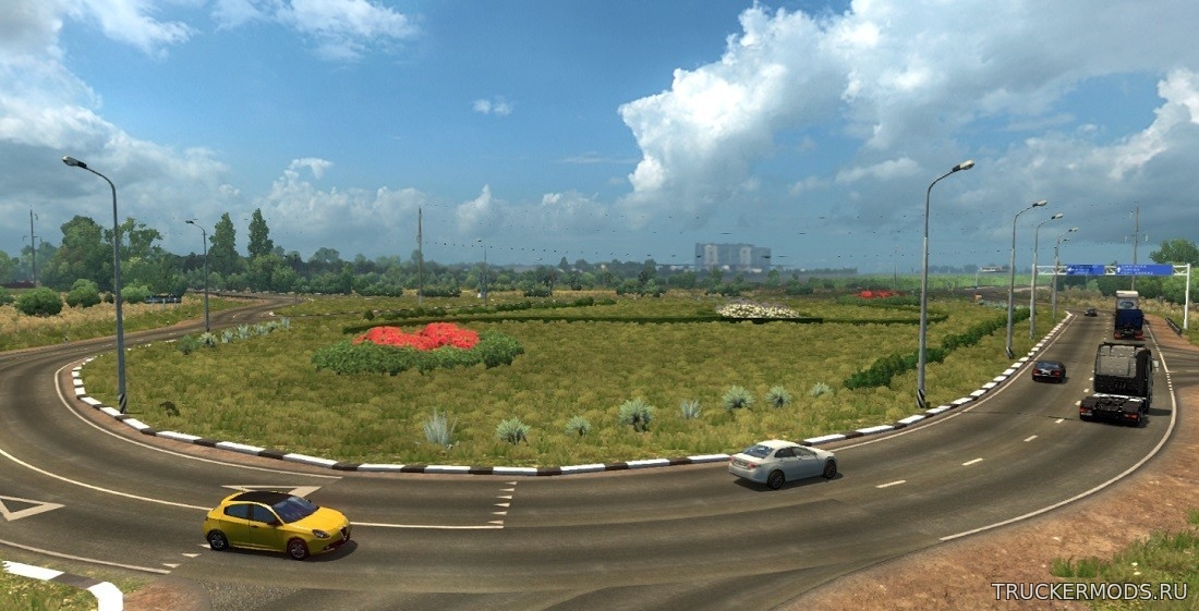 Карта Южный регион 7.5.0 для ETS2 v1.33.x