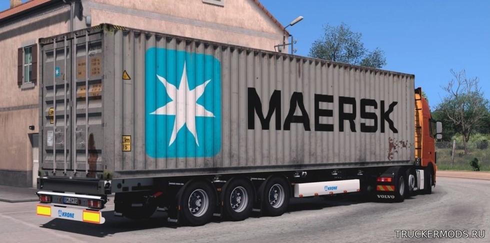 Прицеп Krone Container v2.0 для ETS2