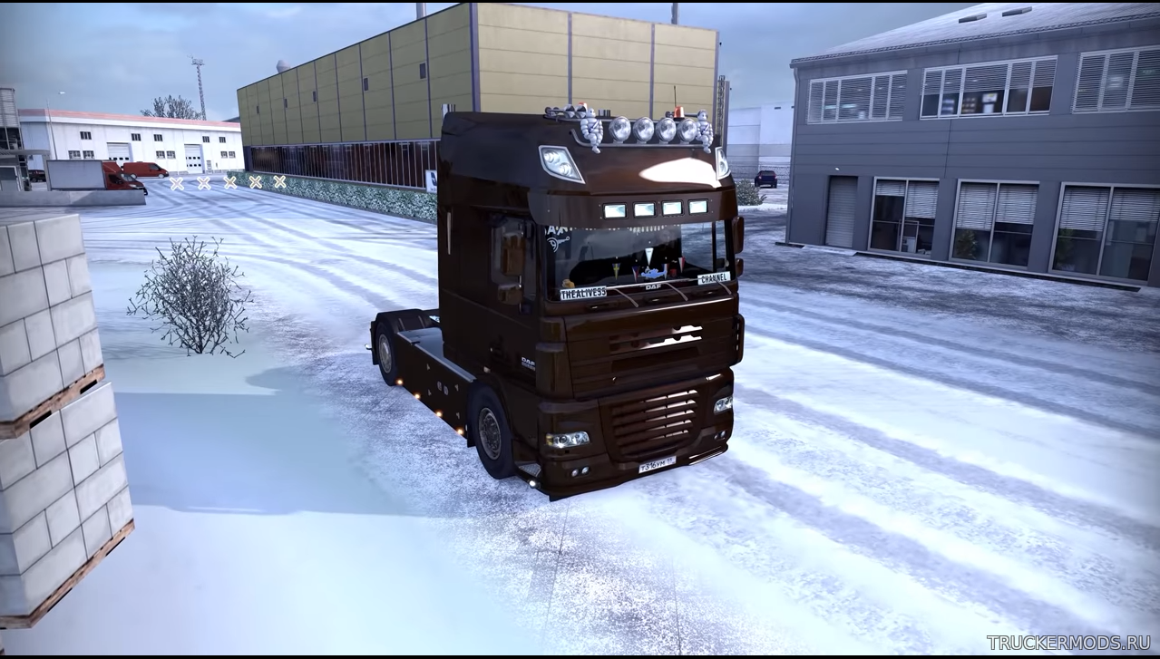 Устанавливаем зимний мод в ETS2 MP